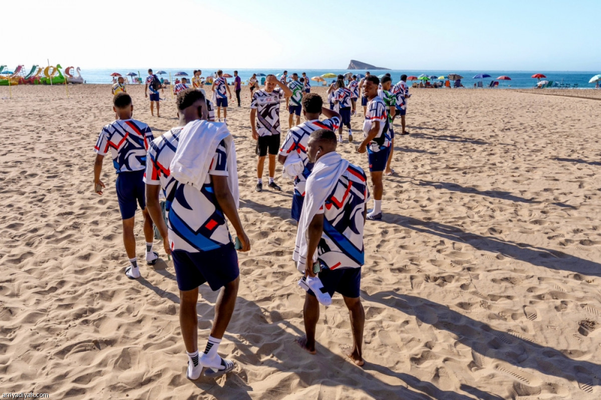 تدريب في الرمال