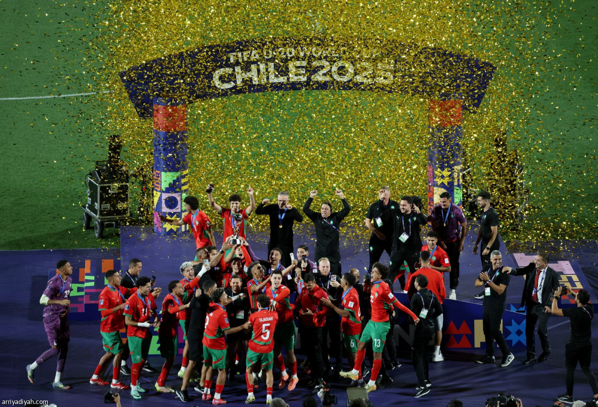 ذهب المونديال.. مغربي