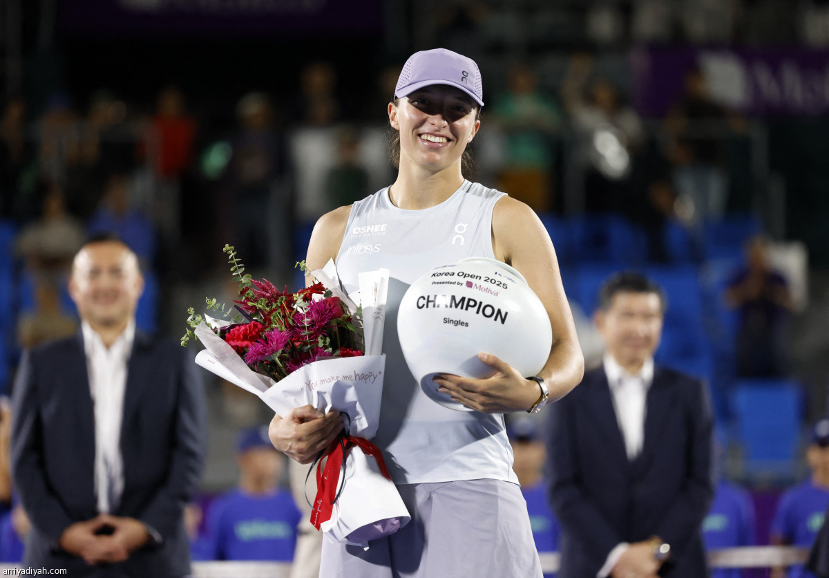 إيجا بطلة «سول»